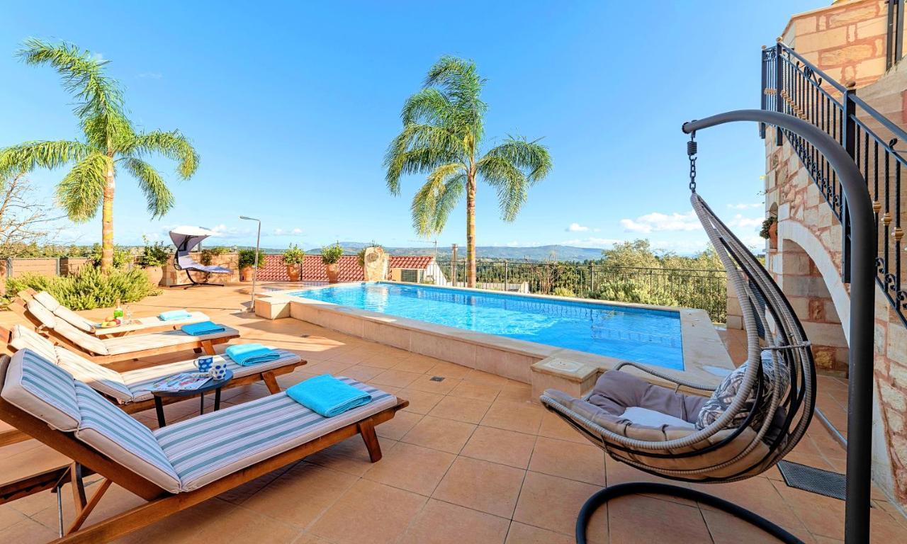 Steve Kois Villa Heated Pool Chania (Crete) Exterior photo