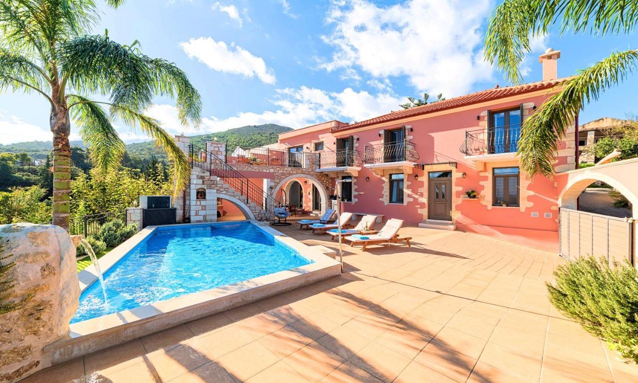 Steve Kois Villa Heated Pool Chania (Crete) Exterior photo