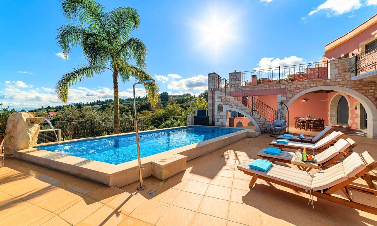 Steve Kois Villa Heated Pool Chania (Crete) Exterior photo